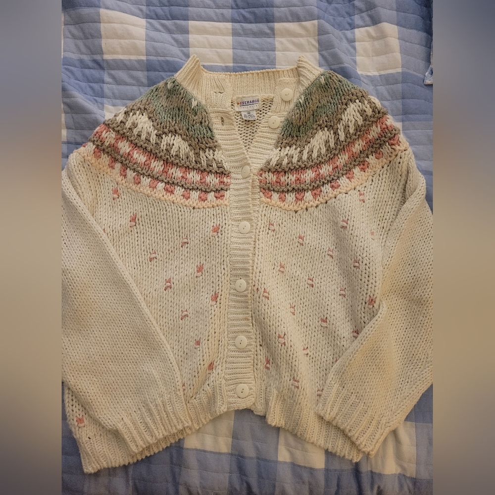 90's Cottagecore Sweater Size Medium